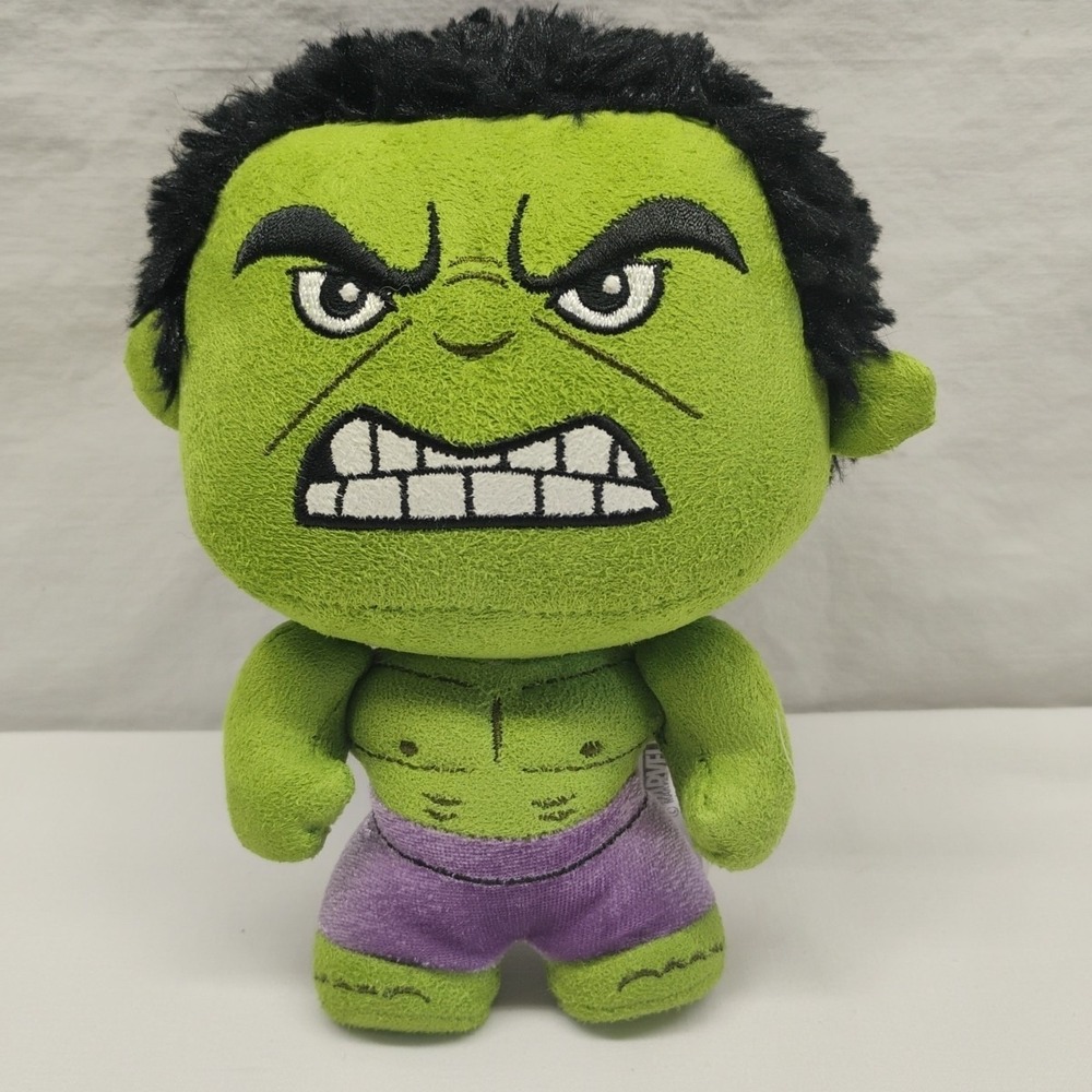 Funko Fabrikations Avengers 2 Hulk Action Figure Stuffed Toy 7" Tall 2015 Marvel